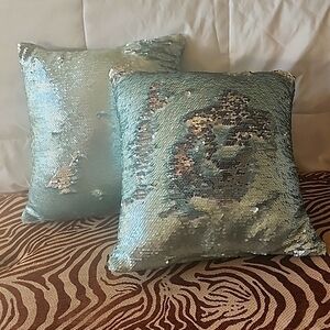 Sequin Accent Pillows